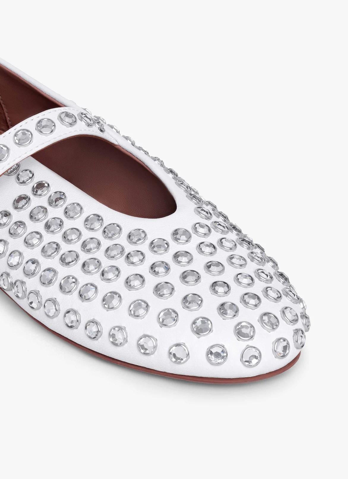 Alaia Strass Ballet Flats