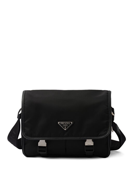 Prada Safety Buckle Shoulder Bag