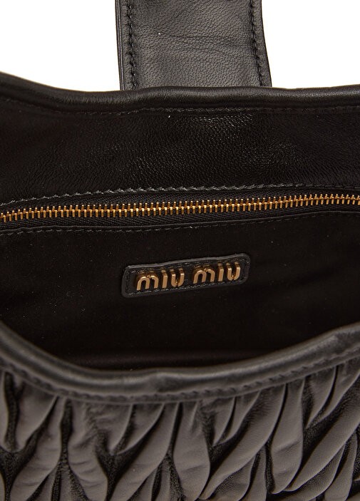 Miu Miu Mateless Nappa Leather bag