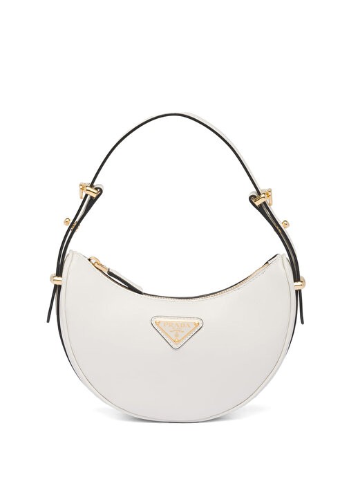 Prada Arque Leather Shoulder Bag