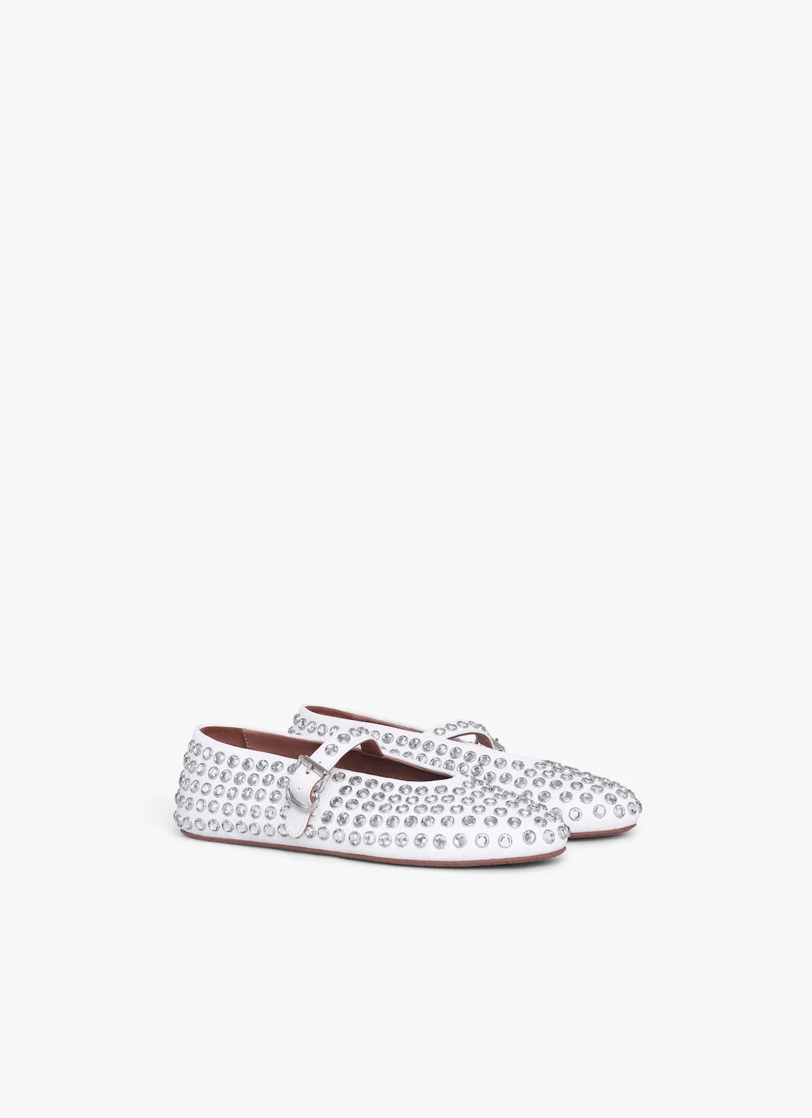Alaia Strass Ballet Flats