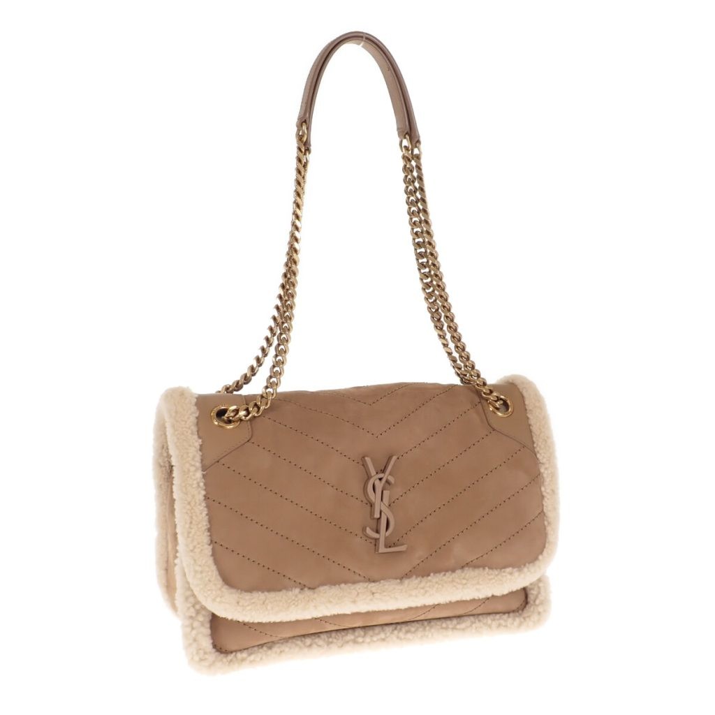 Saint Laurent beige ‘Niki Medium’ shoulder bag