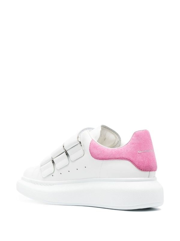 Leather Touch-Strap Sneaker