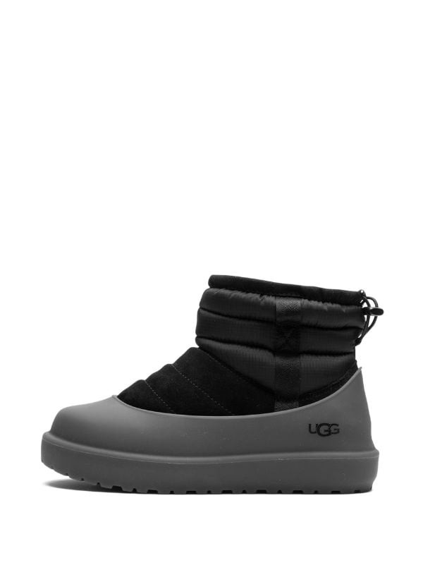 UGG Classic Mini Black Pull-On Weather Boots