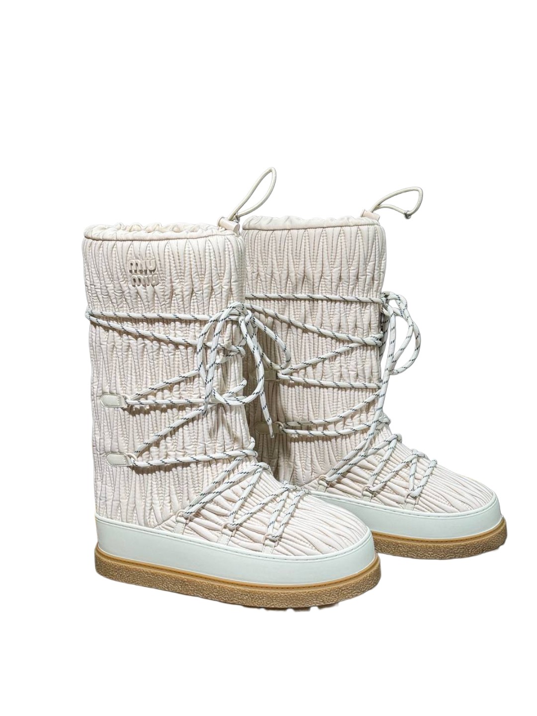 Miu Miu Long Snow Boots