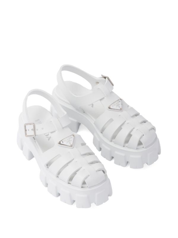 Prada Monolith platform sandals