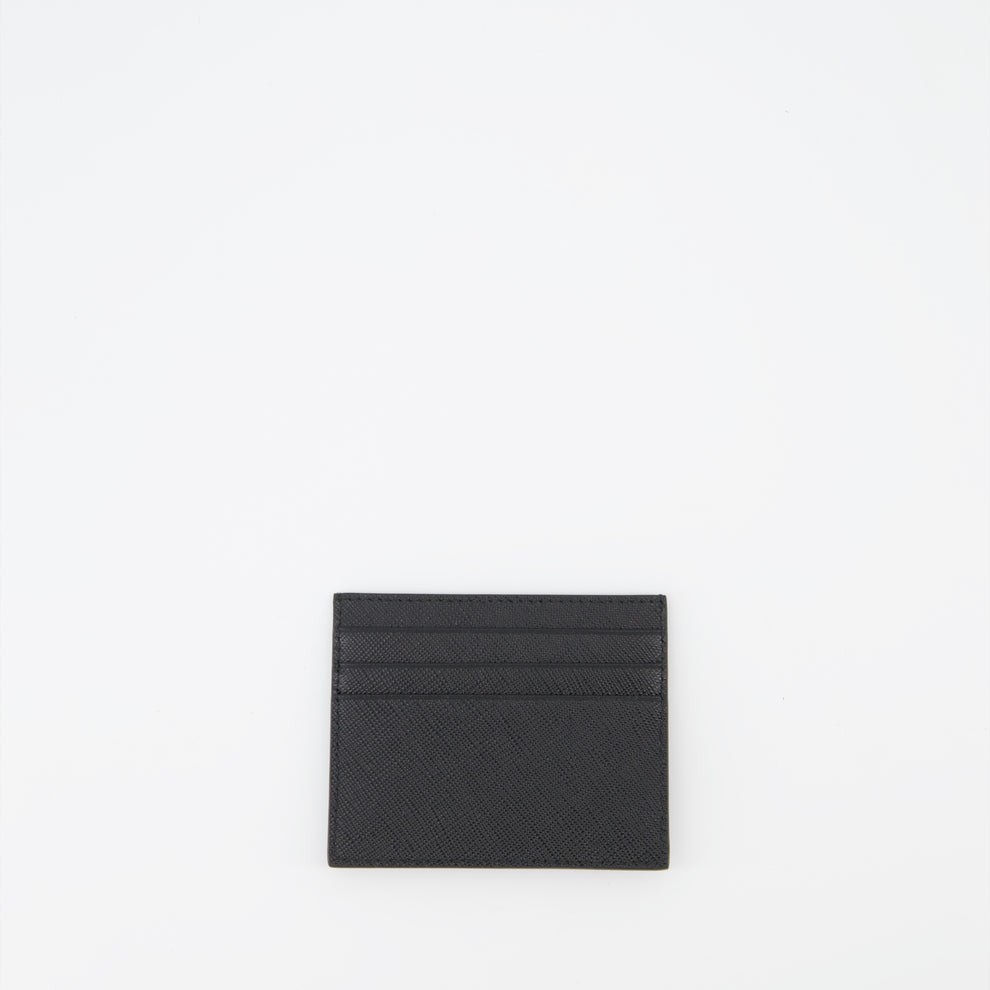 Prada Saffiano Leather Credit Card Holder