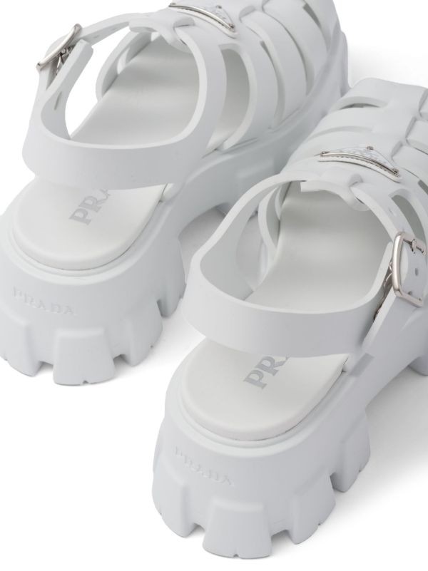 Prada Monolith platform sandals