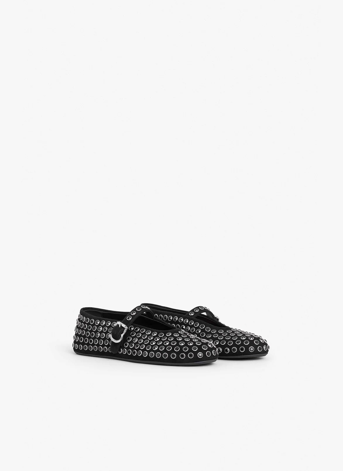 Alaia Strass Ballet Flats