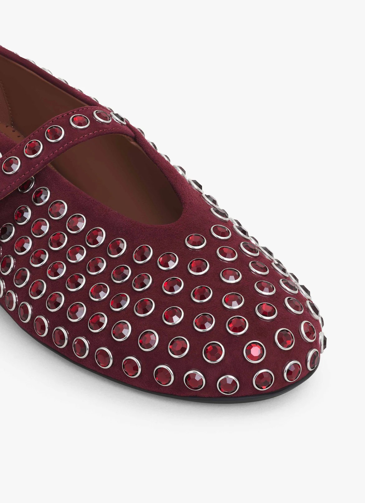 Alaia Strass Ballet Flat