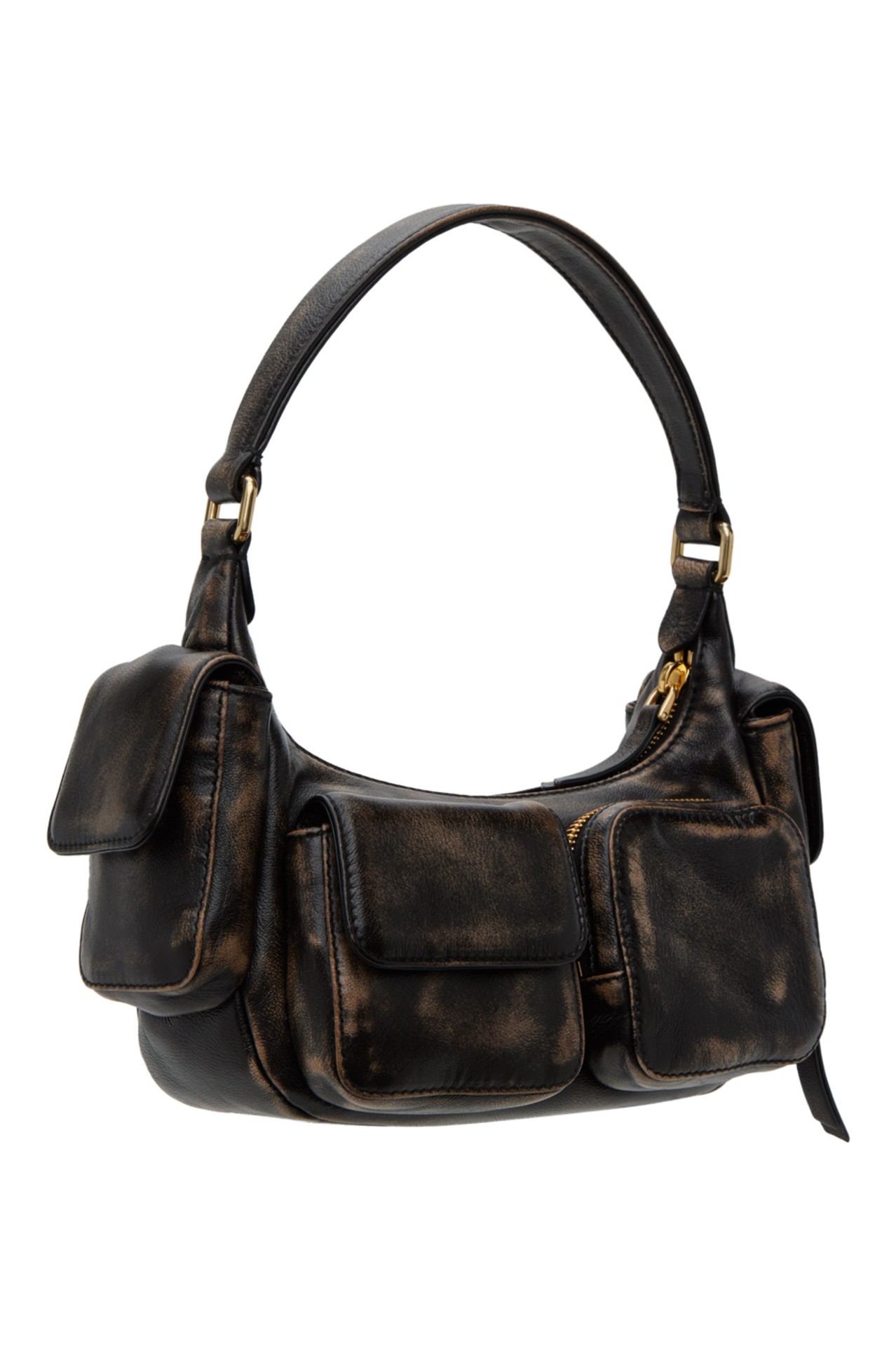 Miu Miu Matelasse Nappa Leather Top-Handle Bag