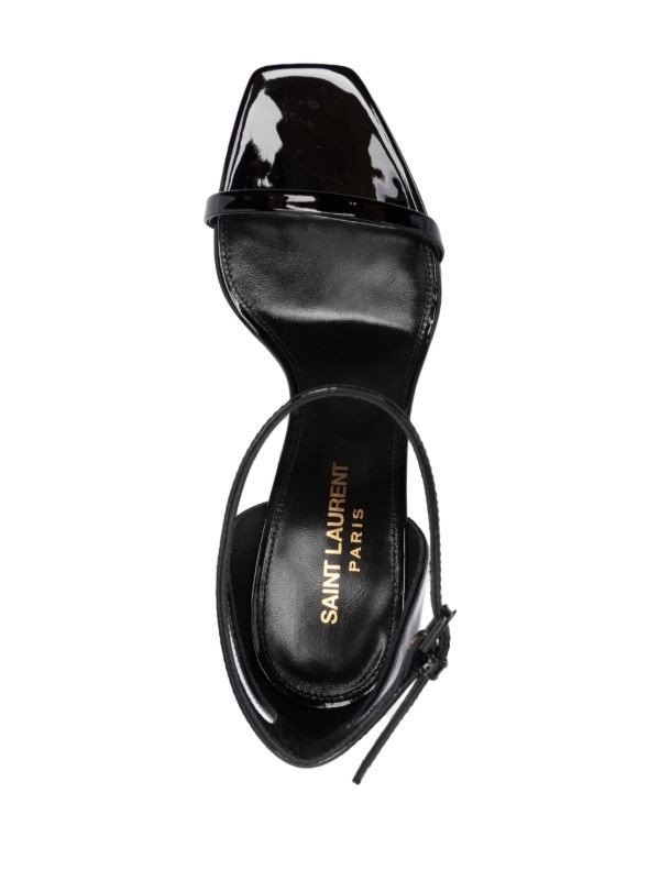 Saint Laurent Opyum 85mm patent-leather sandals