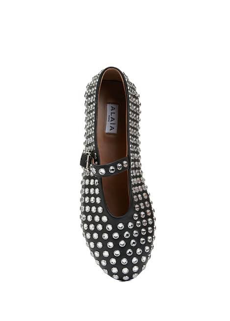 ALAÏA Strass Lambskin Ballett Woman