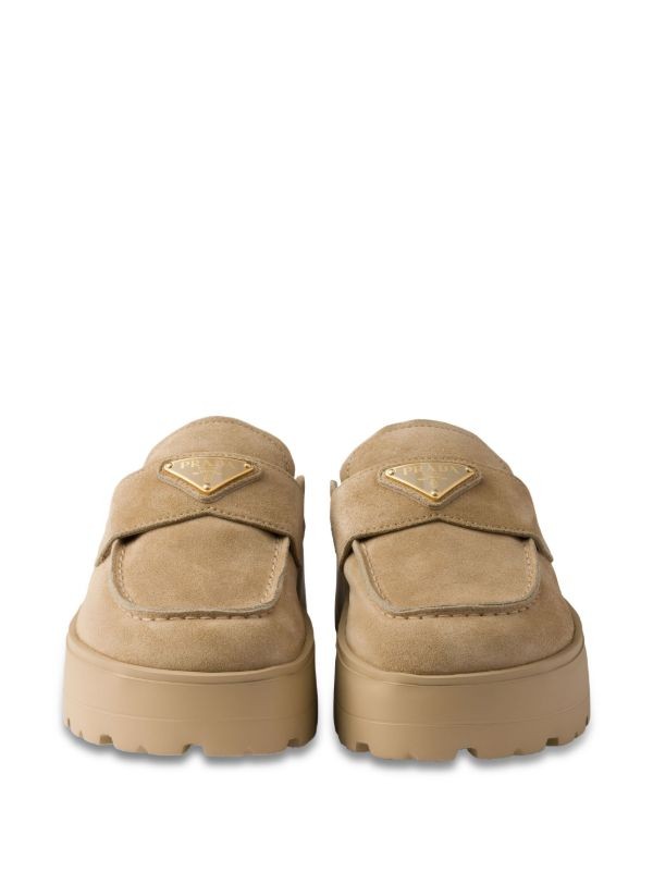  Prada platform slip-on mules