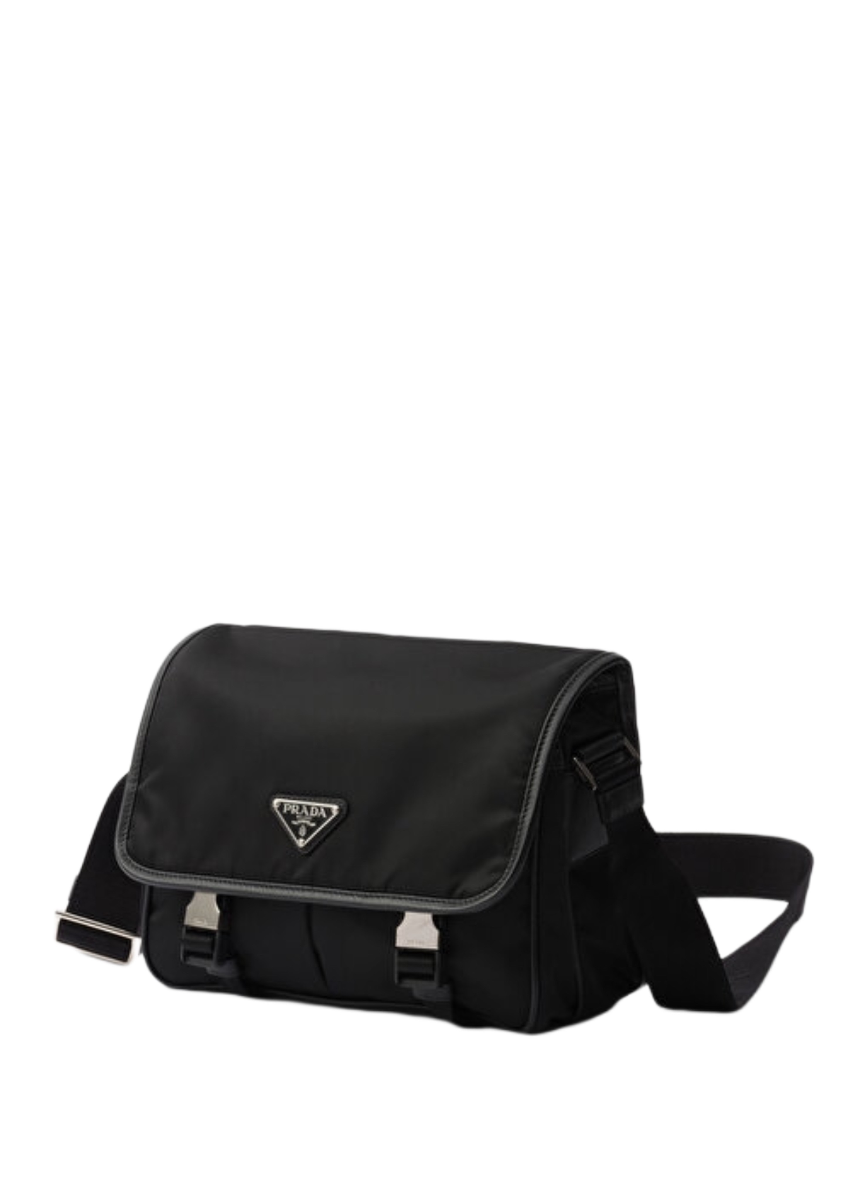 Prada Safety Buckle Shoulder Bag