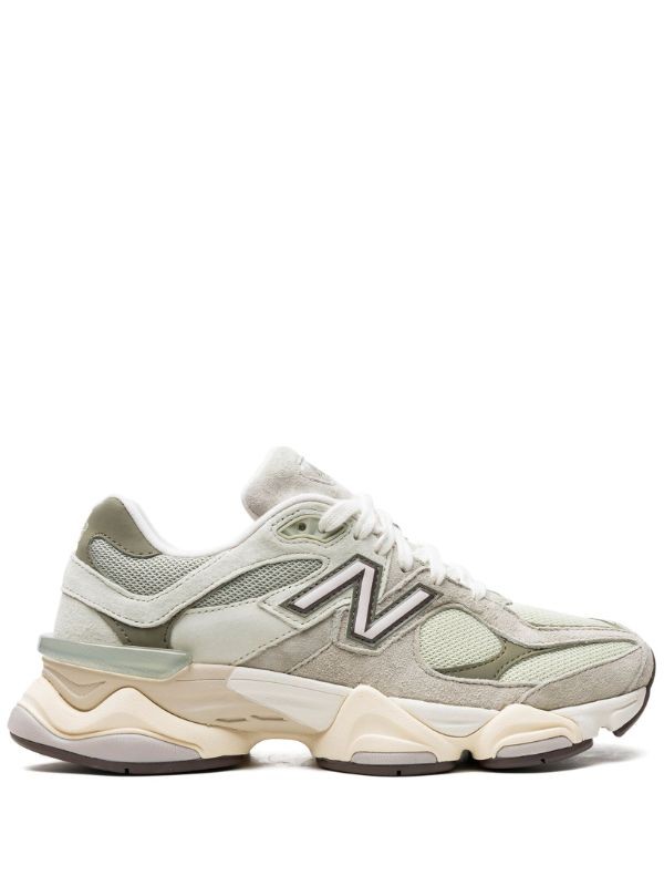 New Balance 9060 Olivine with Lichen Green and Dark Olivine