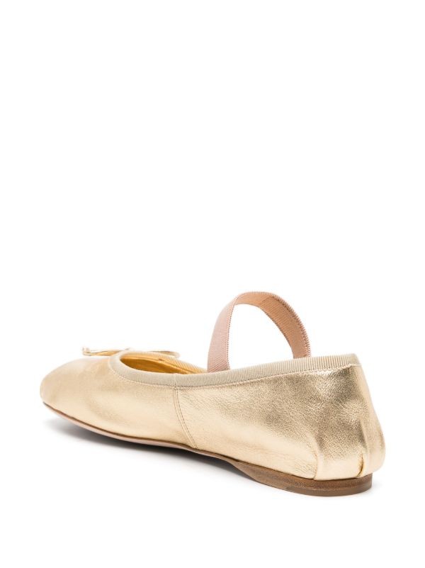  Miu Miu appliqué-logo flatform sandals