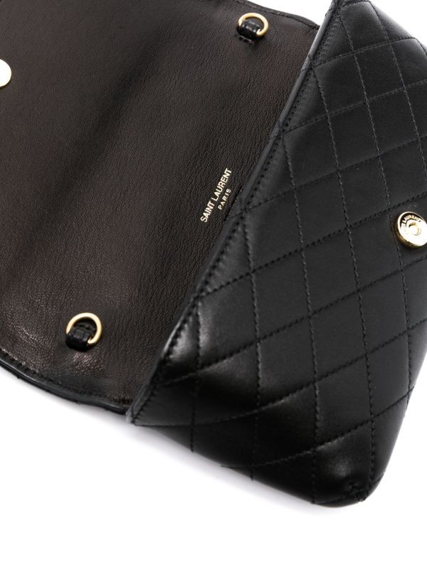 Saint Laurent Gaby quilted phone case bag