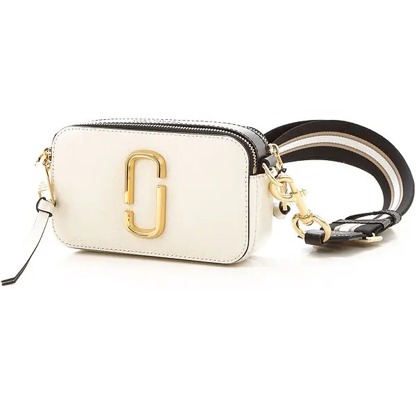 Marc Jacobs Beige Small Snapshot Camera Bag