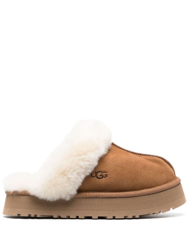 Ugg Disquette suede slippers