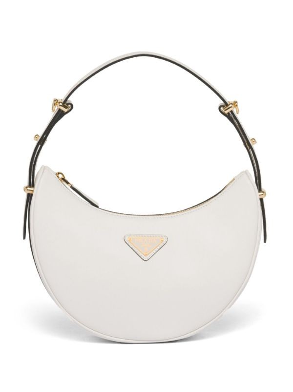 Prada Arque Leather Shoulder Bag