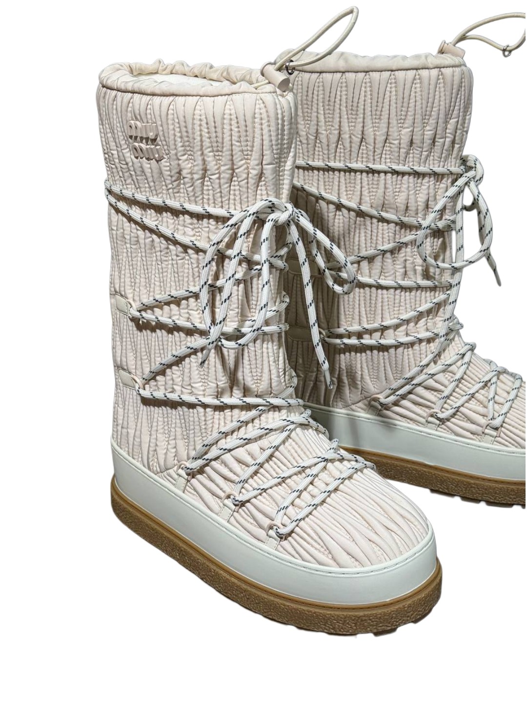 Miu Miu Long Snow Boots