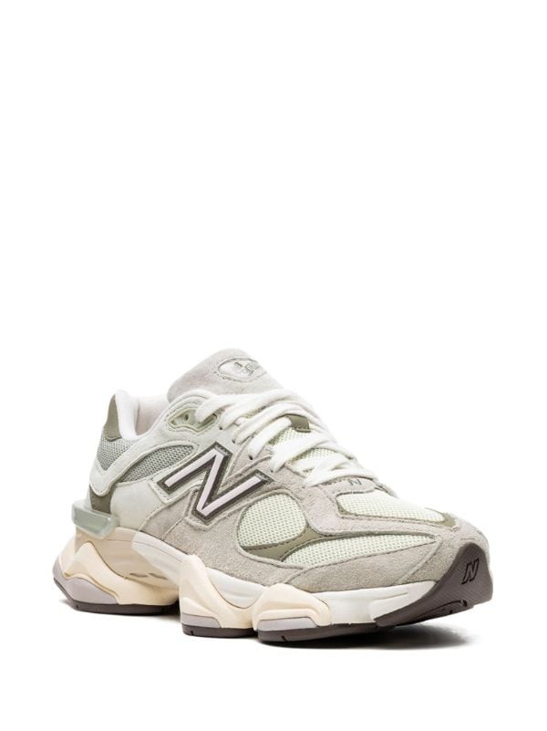 New Balance 9060 Olivine with Lichen Green and Dark Olivine