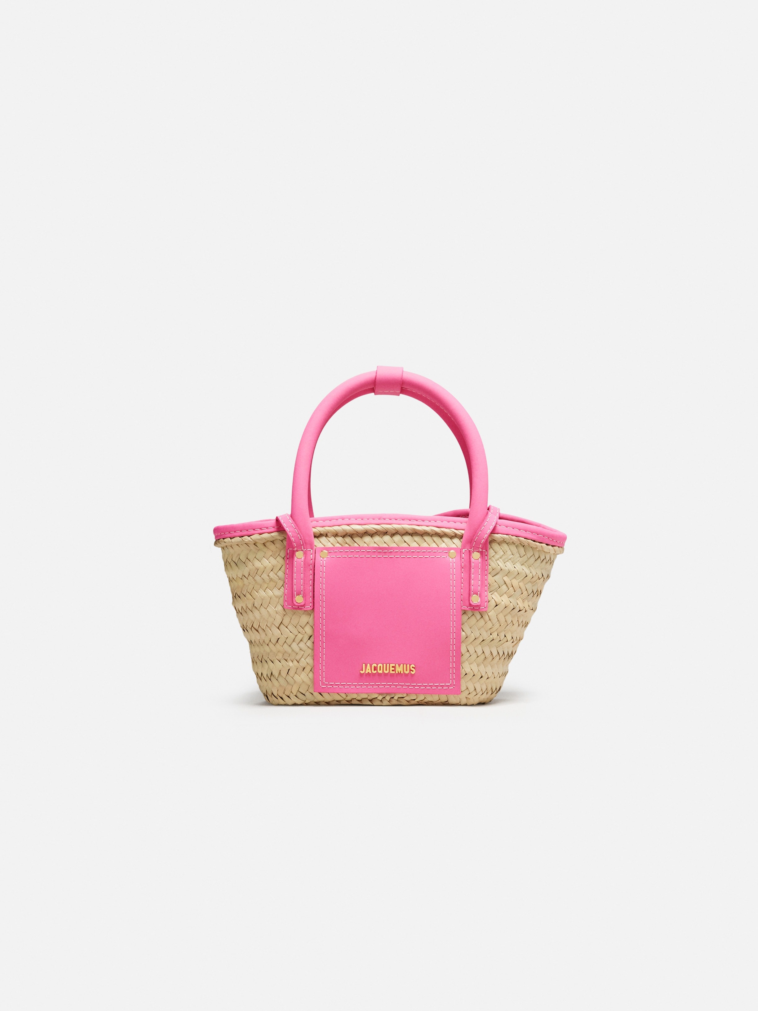 Mini beach basket bag