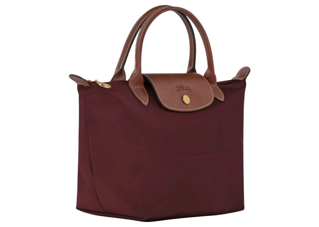 Longchamp Le Pliage Original Small Handbag Burgundy