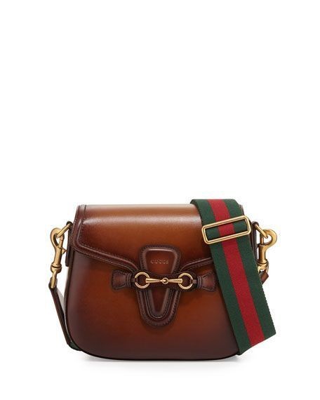 Gucci Brown Ombre Leather Medium Lady Shoulder