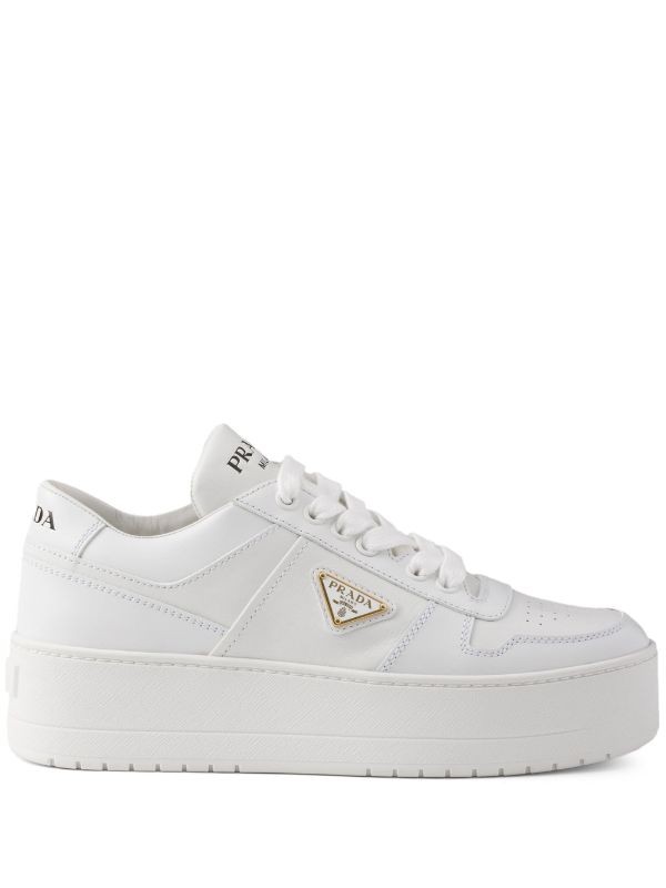  Prada Downtown Bold leather sneakers