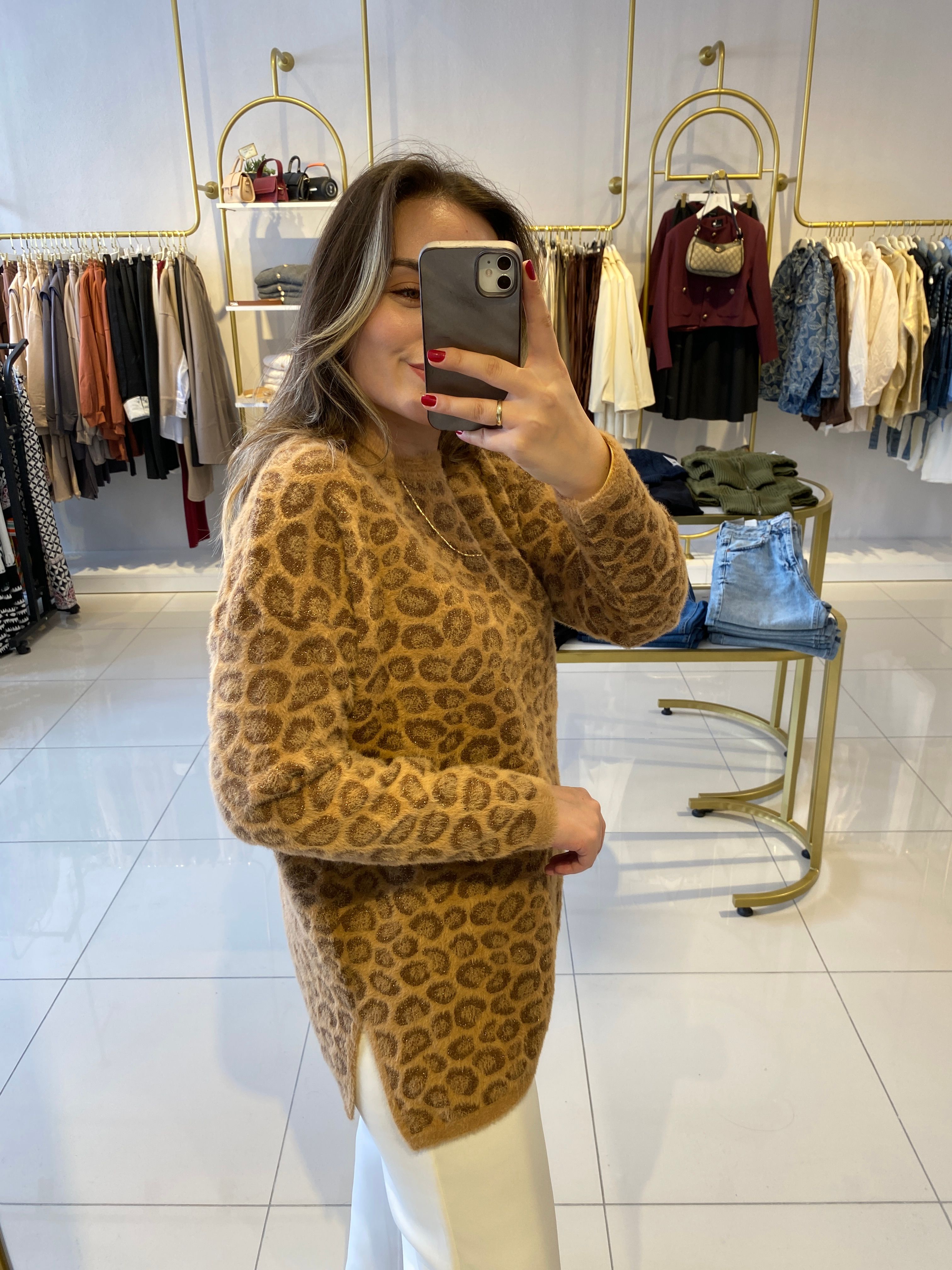 Leopar Desen Premium Kazak