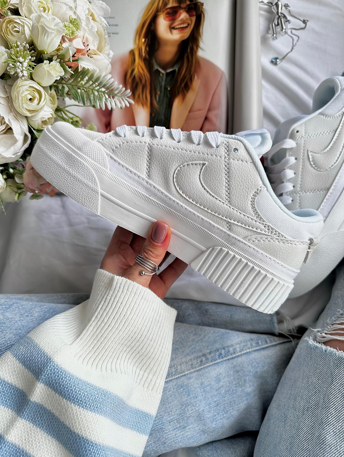 Nike Court Legacy Lift - Beyaz