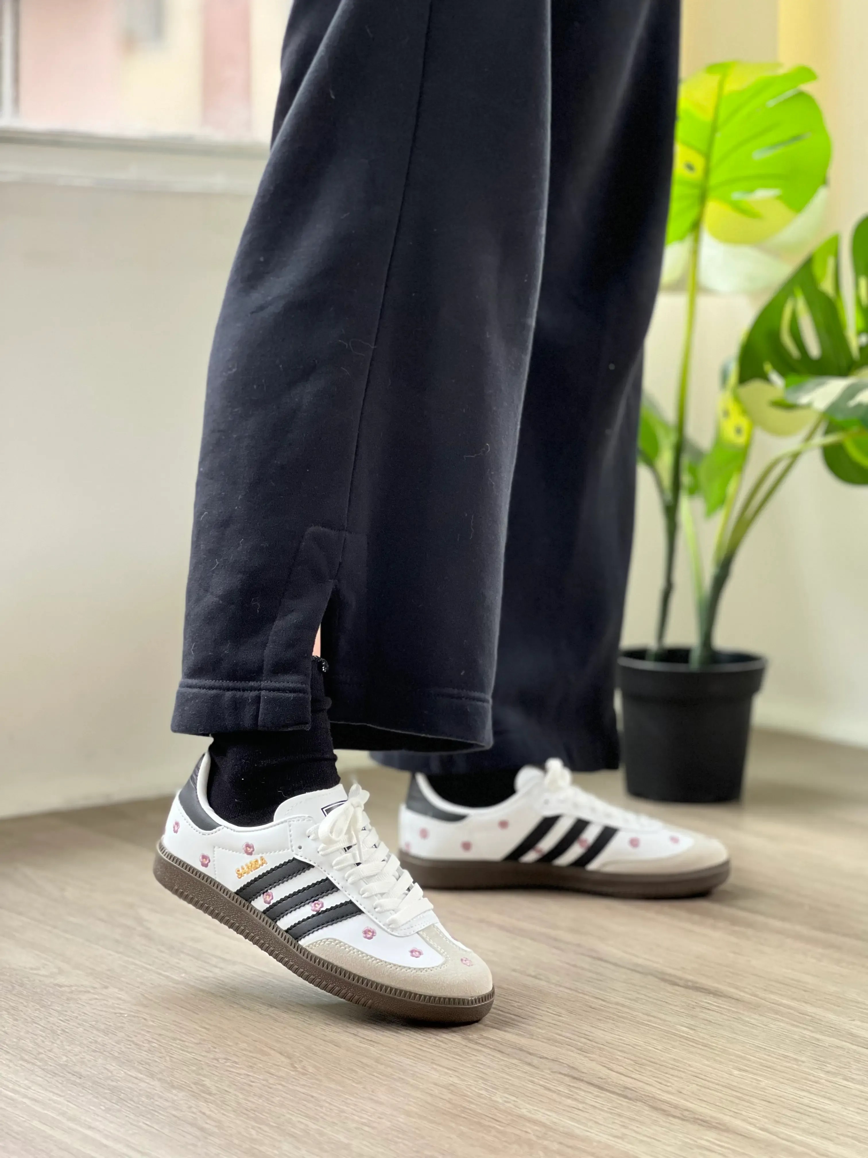 Adidas Samba - Çiçekli