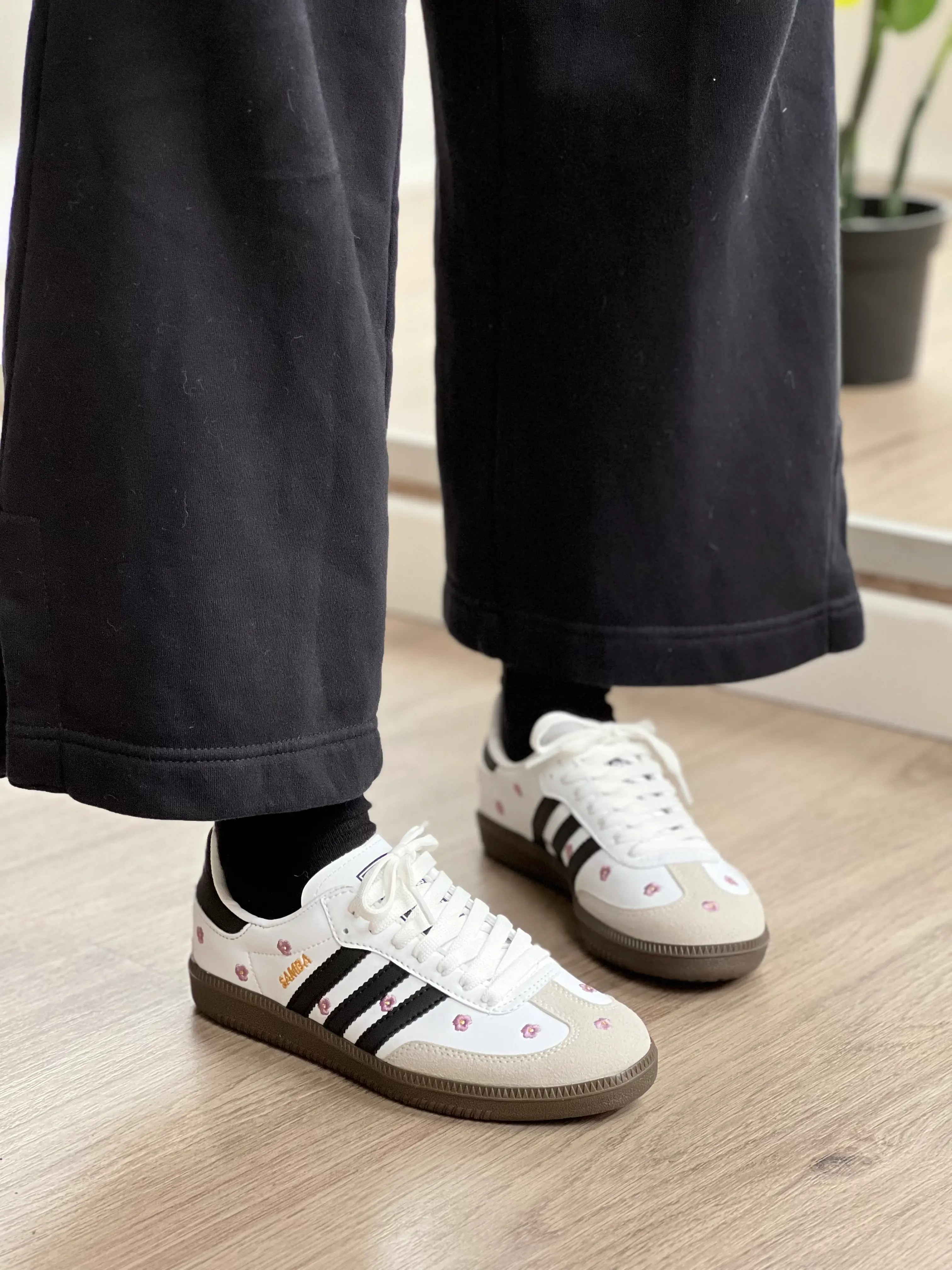 Adidas Samba - Çiçekli