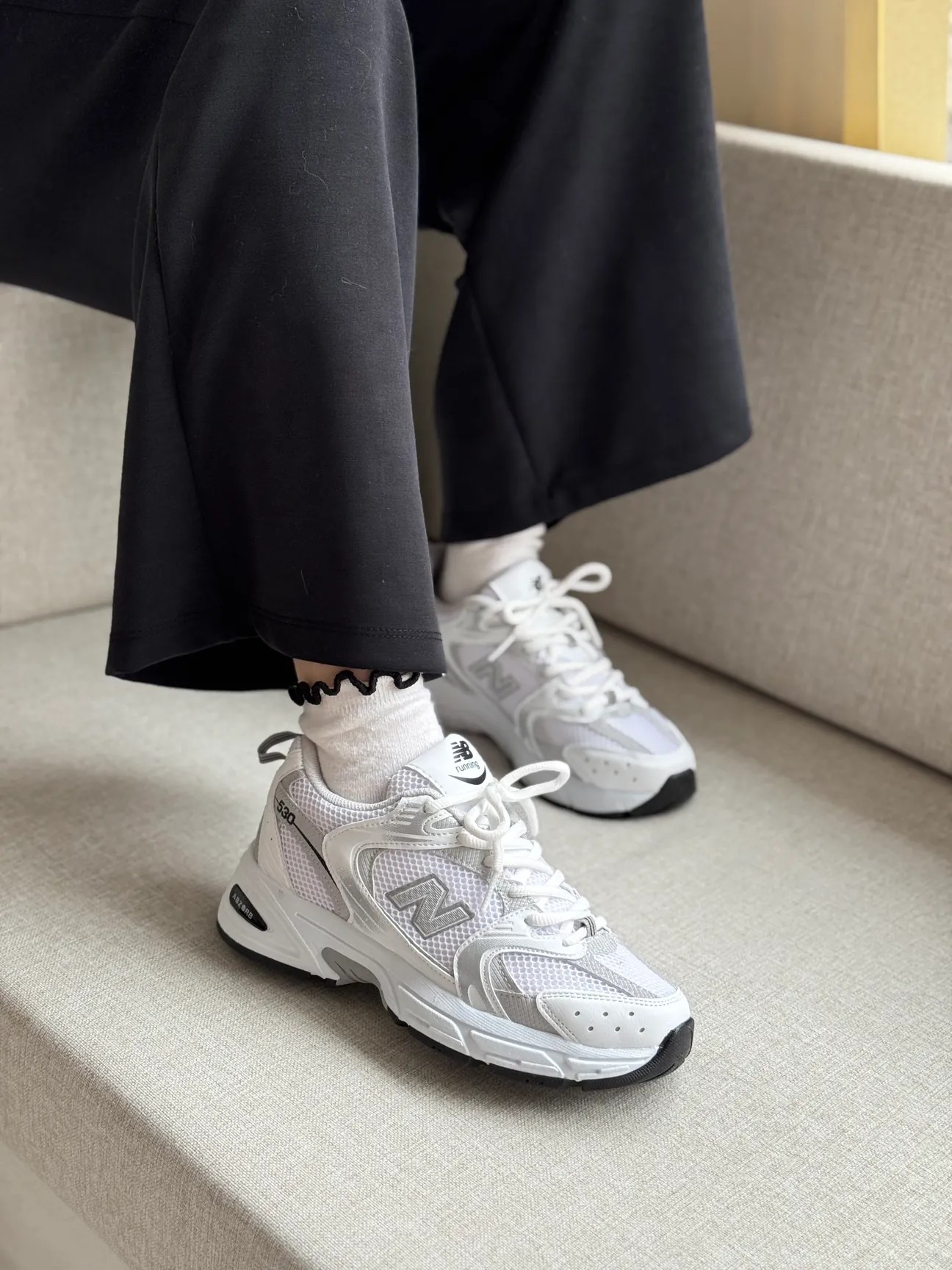 New Balance 530 - Beyaz-Gümüş