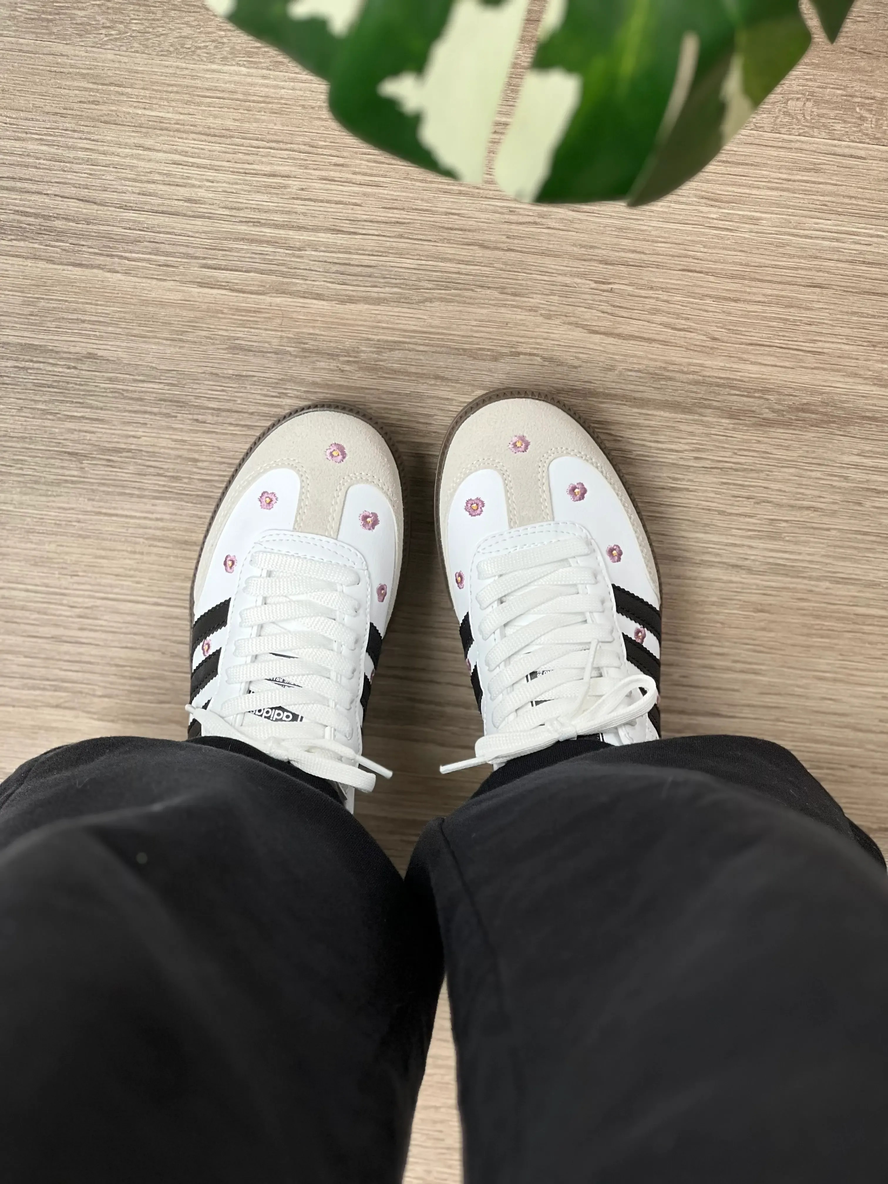 Adidas Samba - Çiçekli