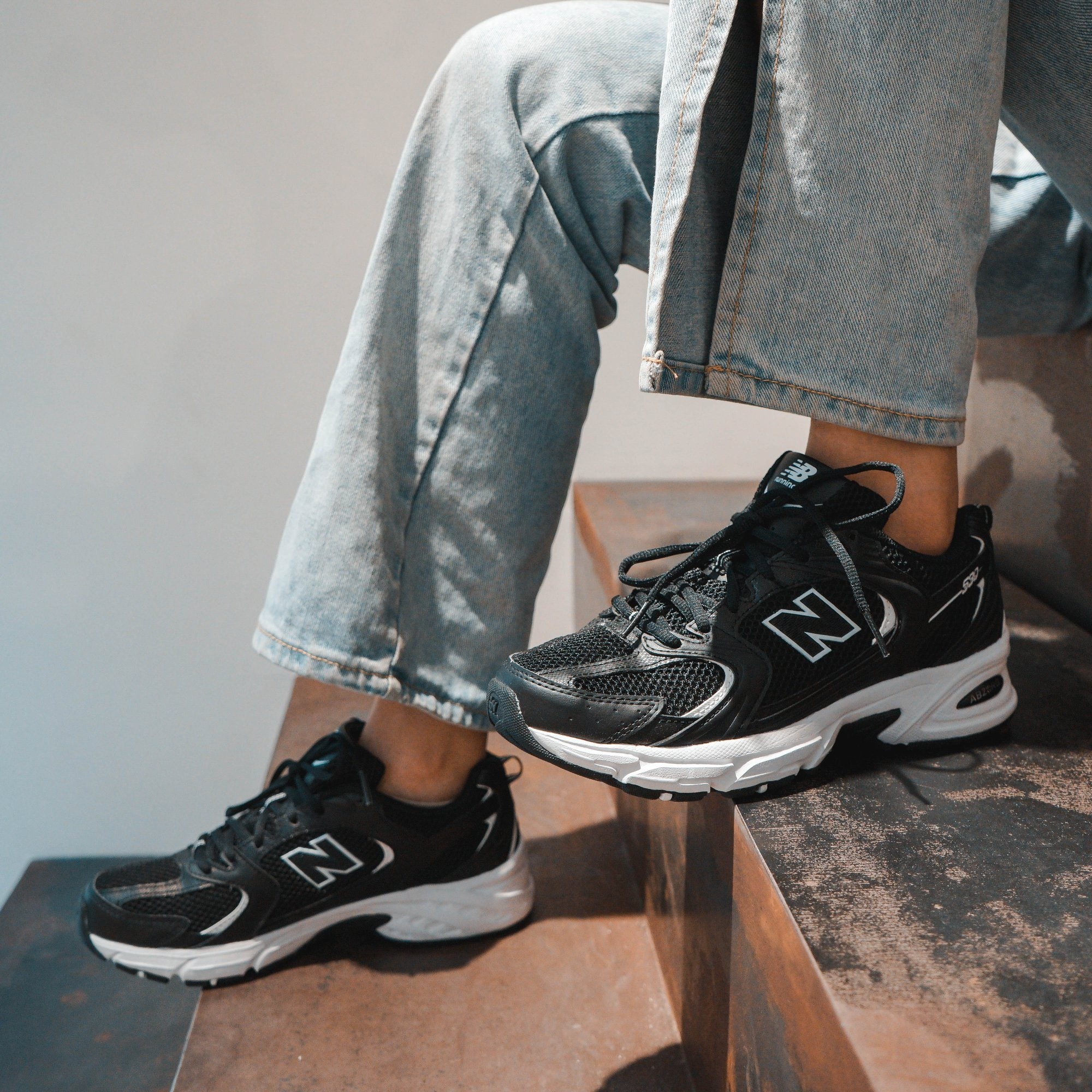 New Balance 530 - Siyah-Beyaz