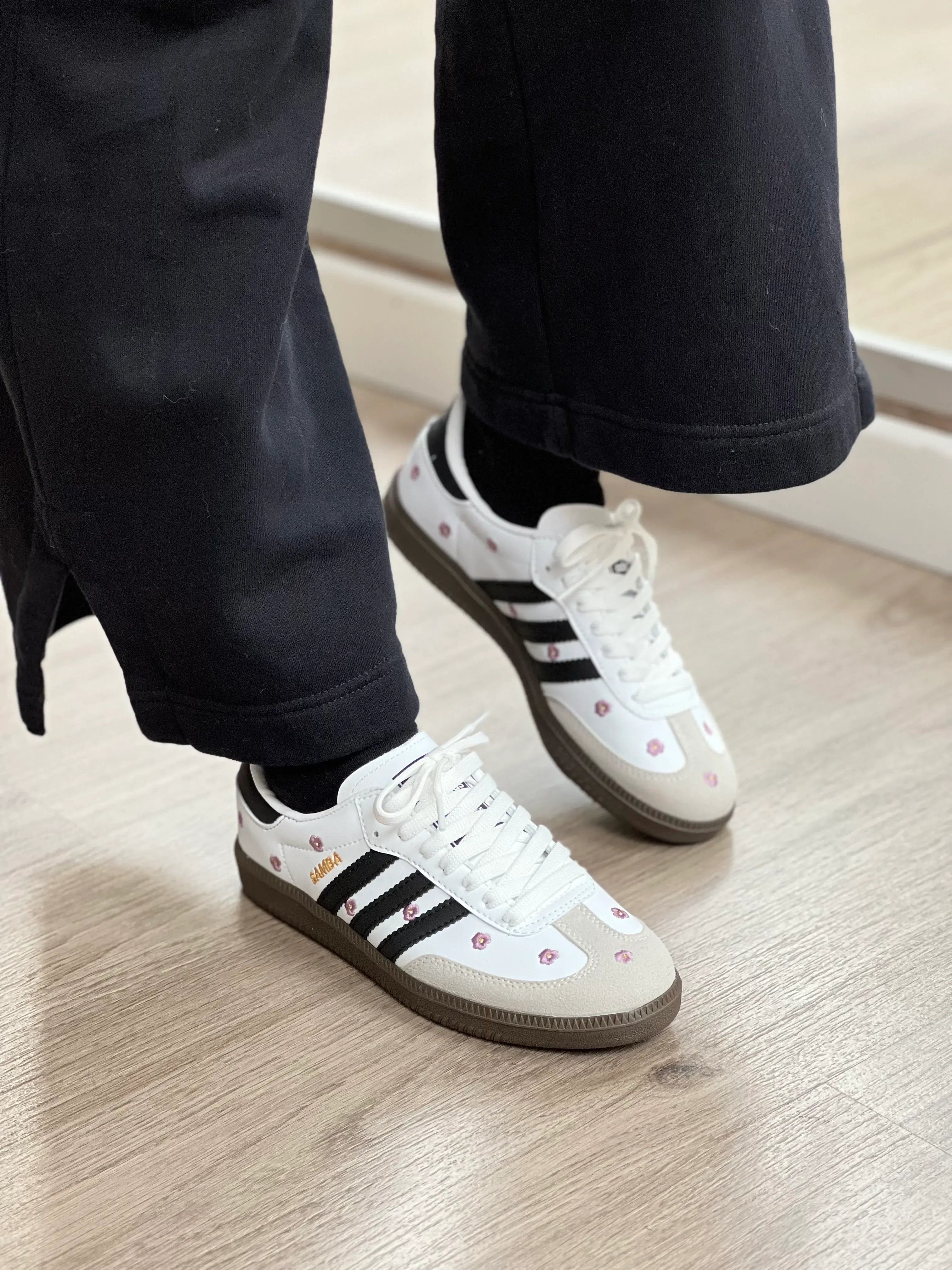 Adidas Samba - Çiçekli
