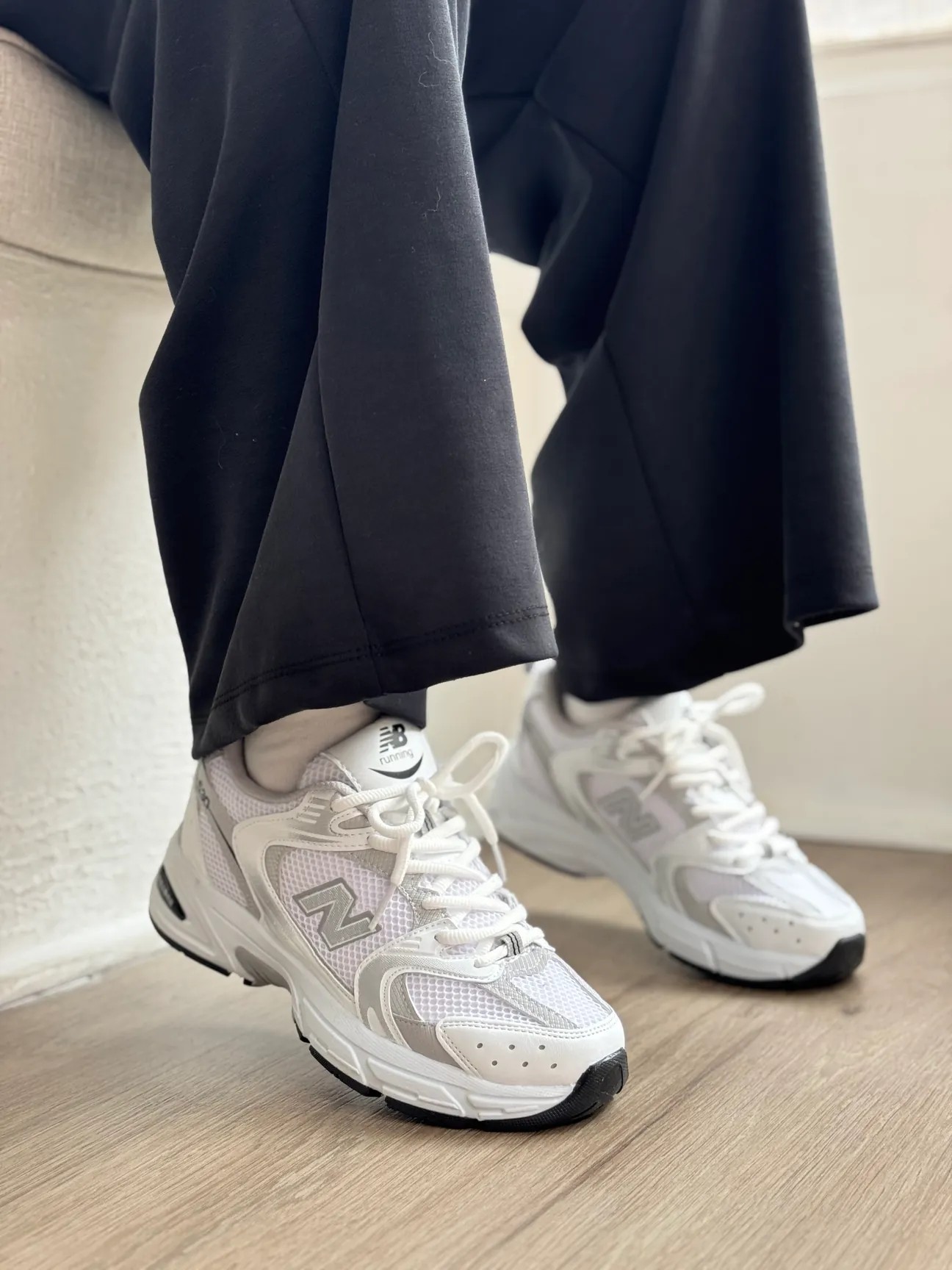New Balance 530 - Beyaz-Gümüş