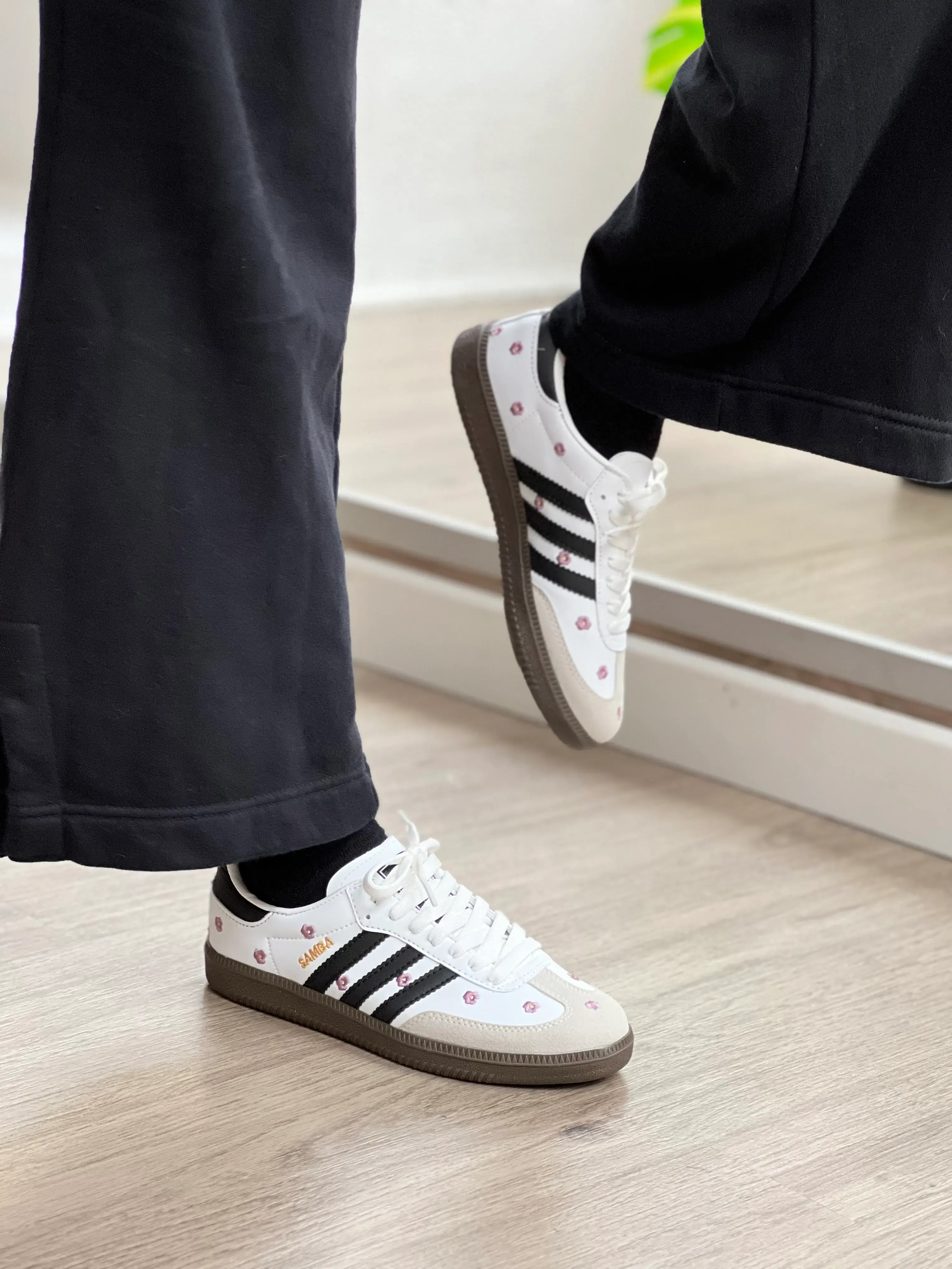 Adidas Samba - Çiçekli
