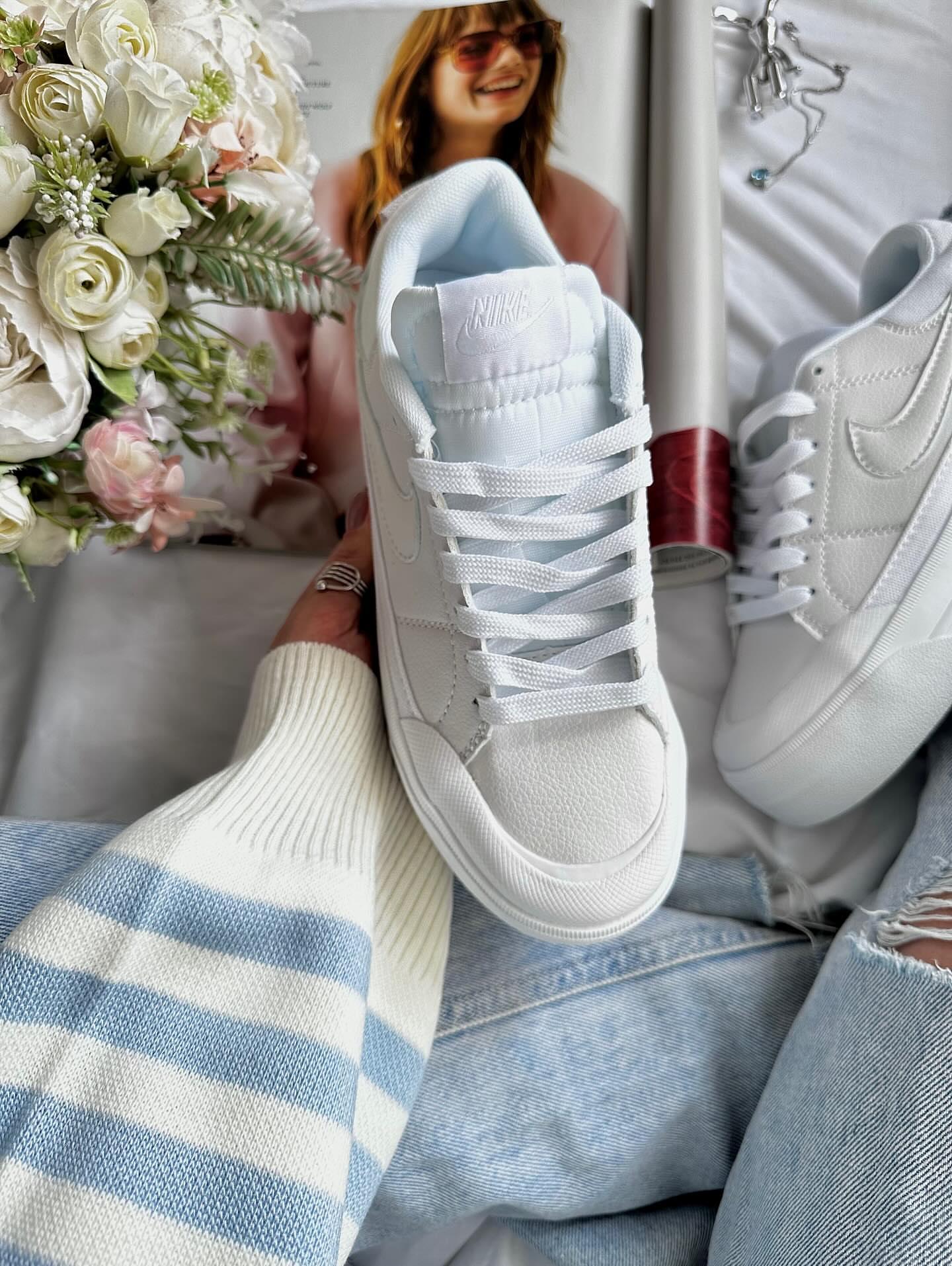Nike Court Legacy Lift - Beyaz