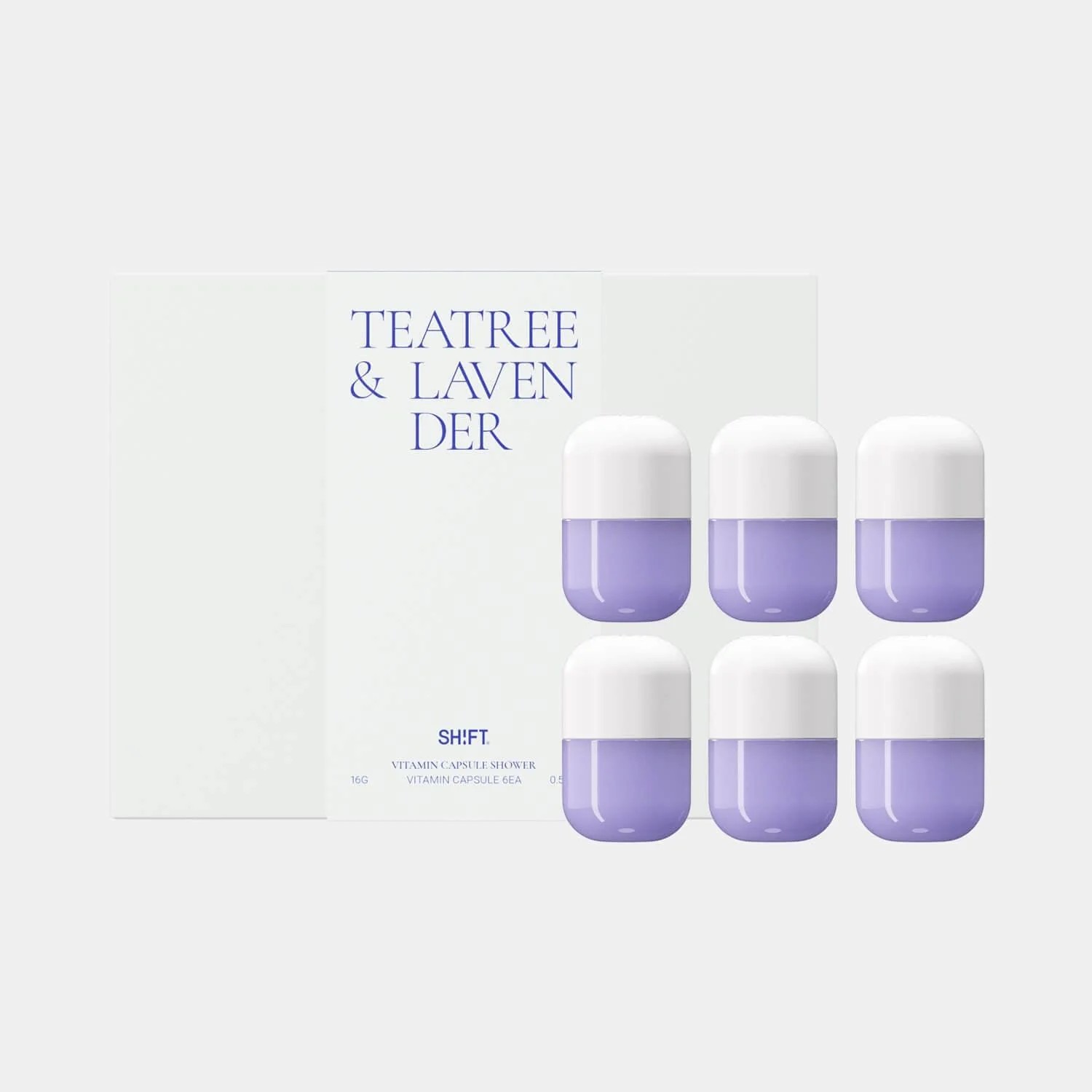 Lavanta ve Çay Ağacı Aromalı Duş Terapi Kapsül Seti (6'lı)