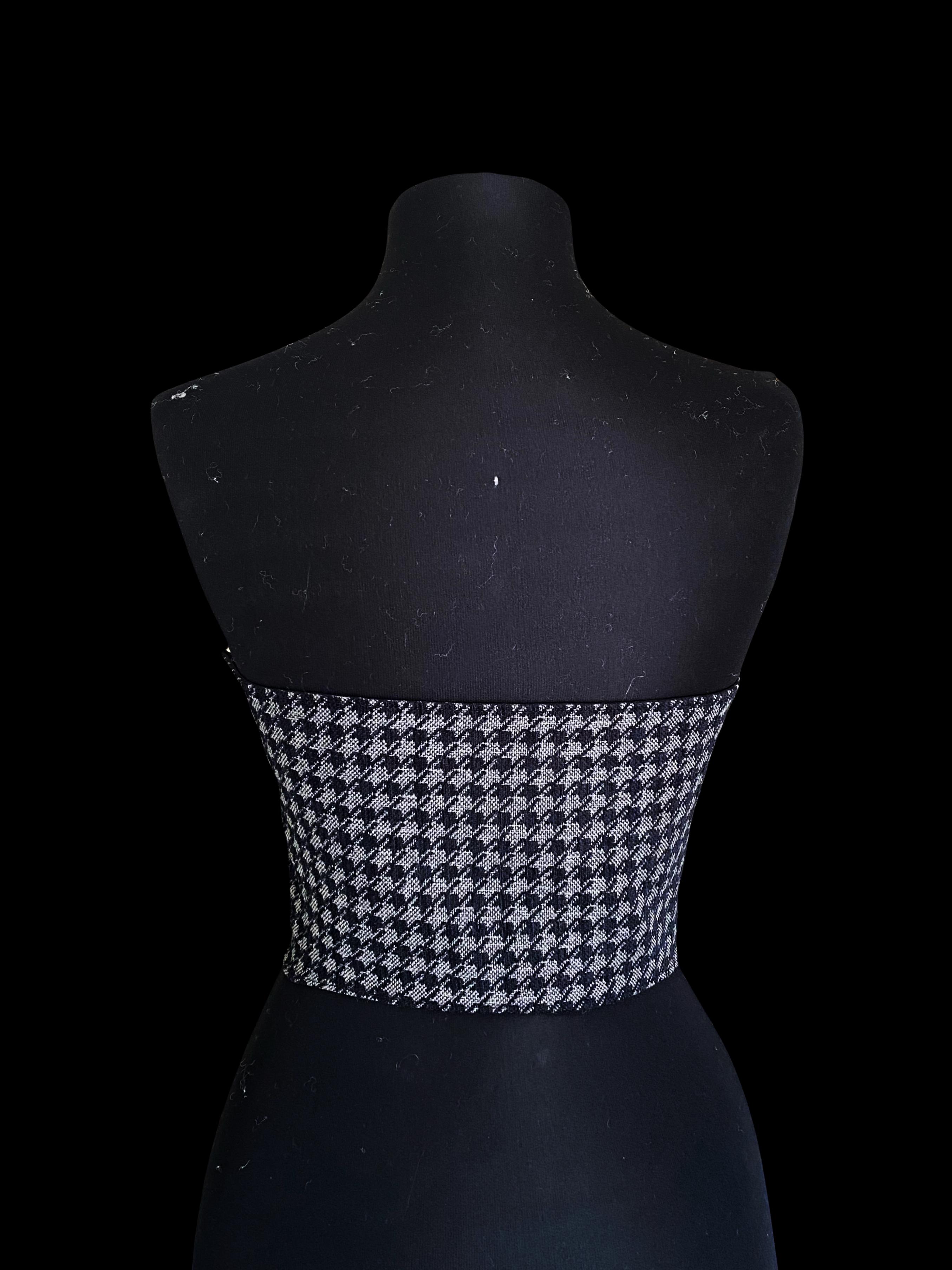 Elizabeth Houndstooth Corset