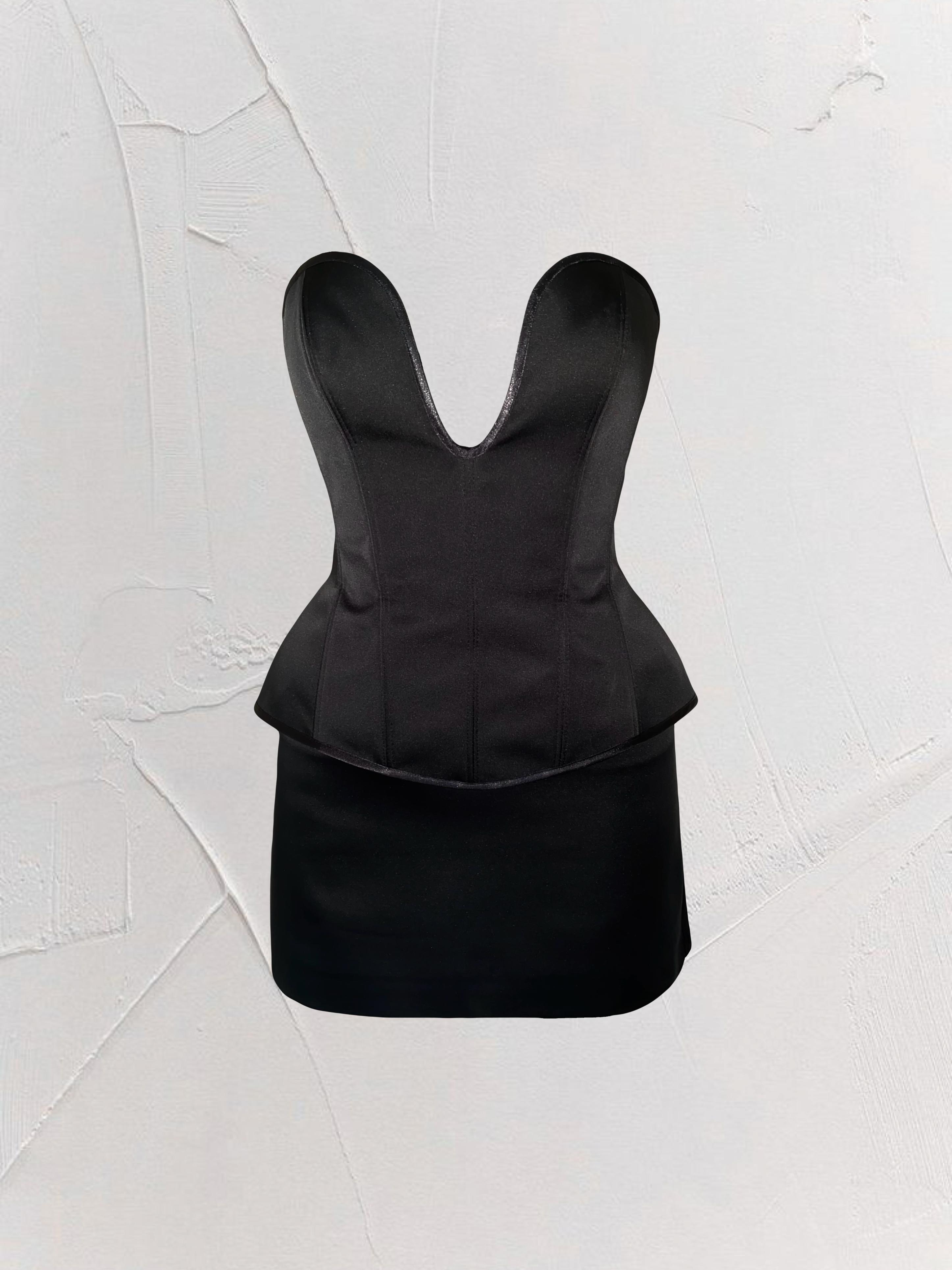 Black Béatrice Skirt