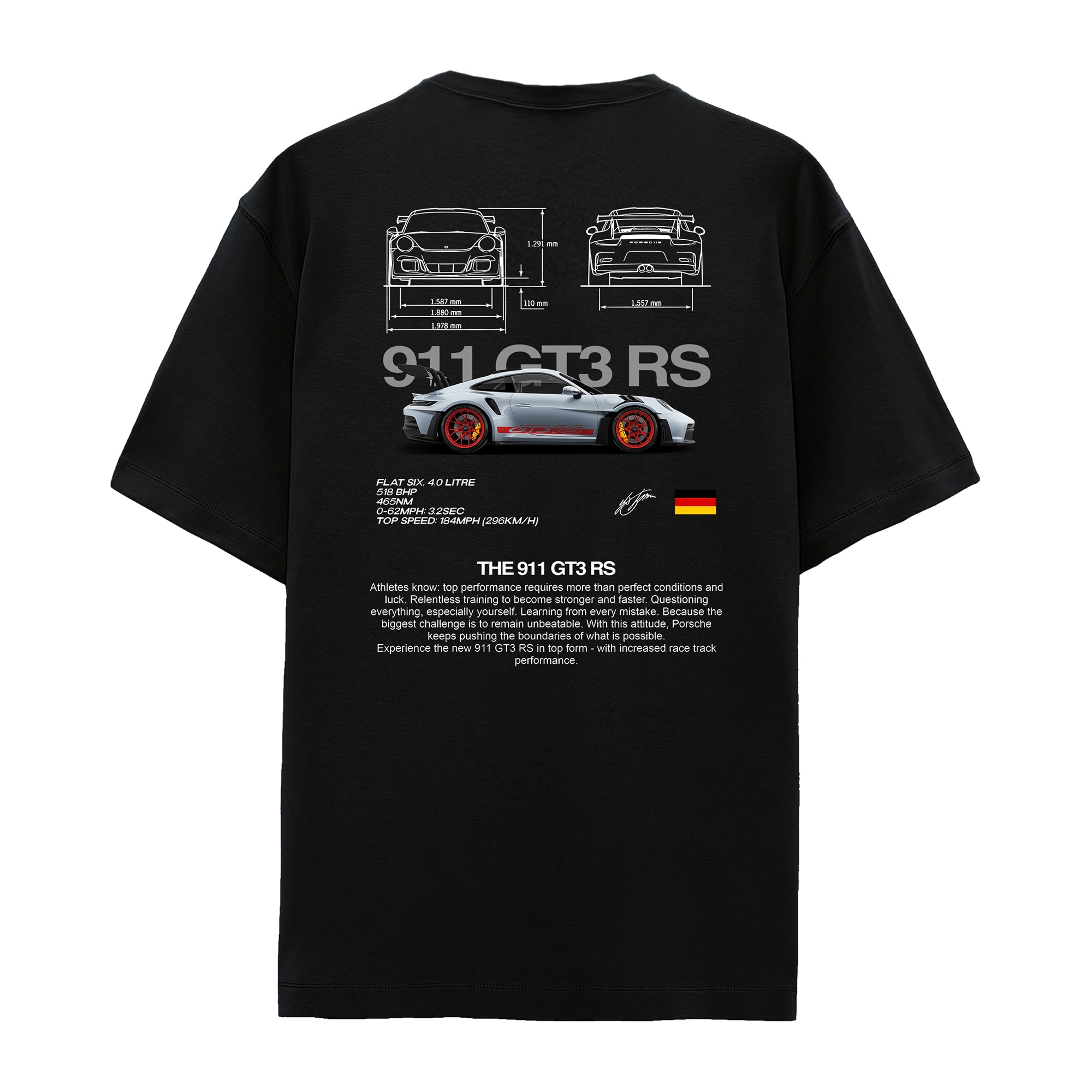 PORSCHE V2 OVERSIZE T-SHIRT