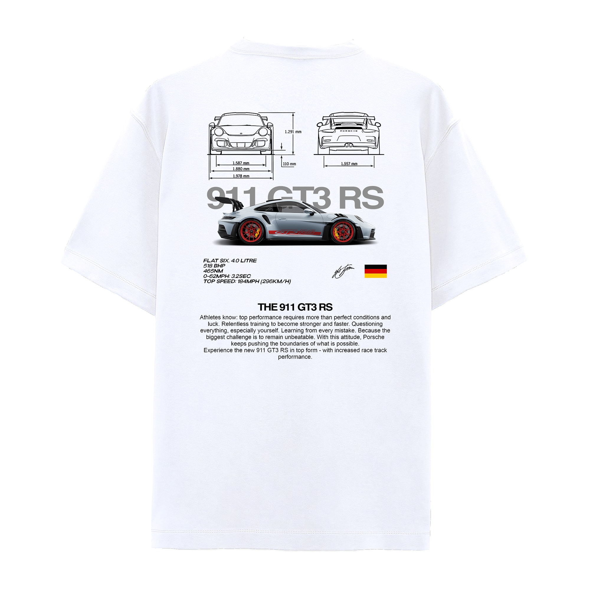 PORSCHE V2 OVERSIZE T-SHIRT