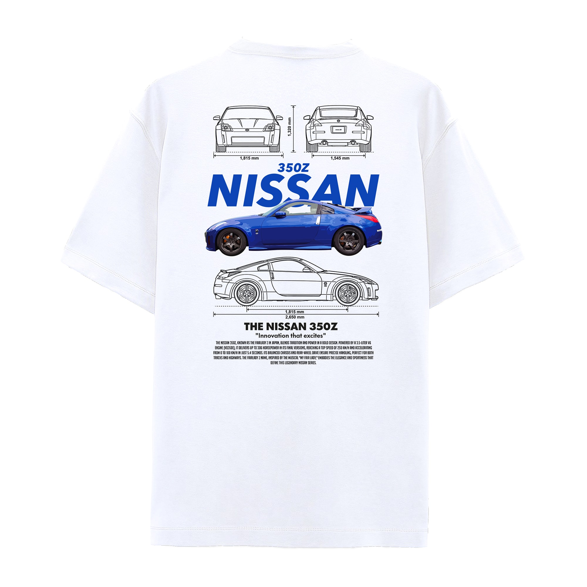 NISSAN 350Z OVERSIZE T-SHIRT