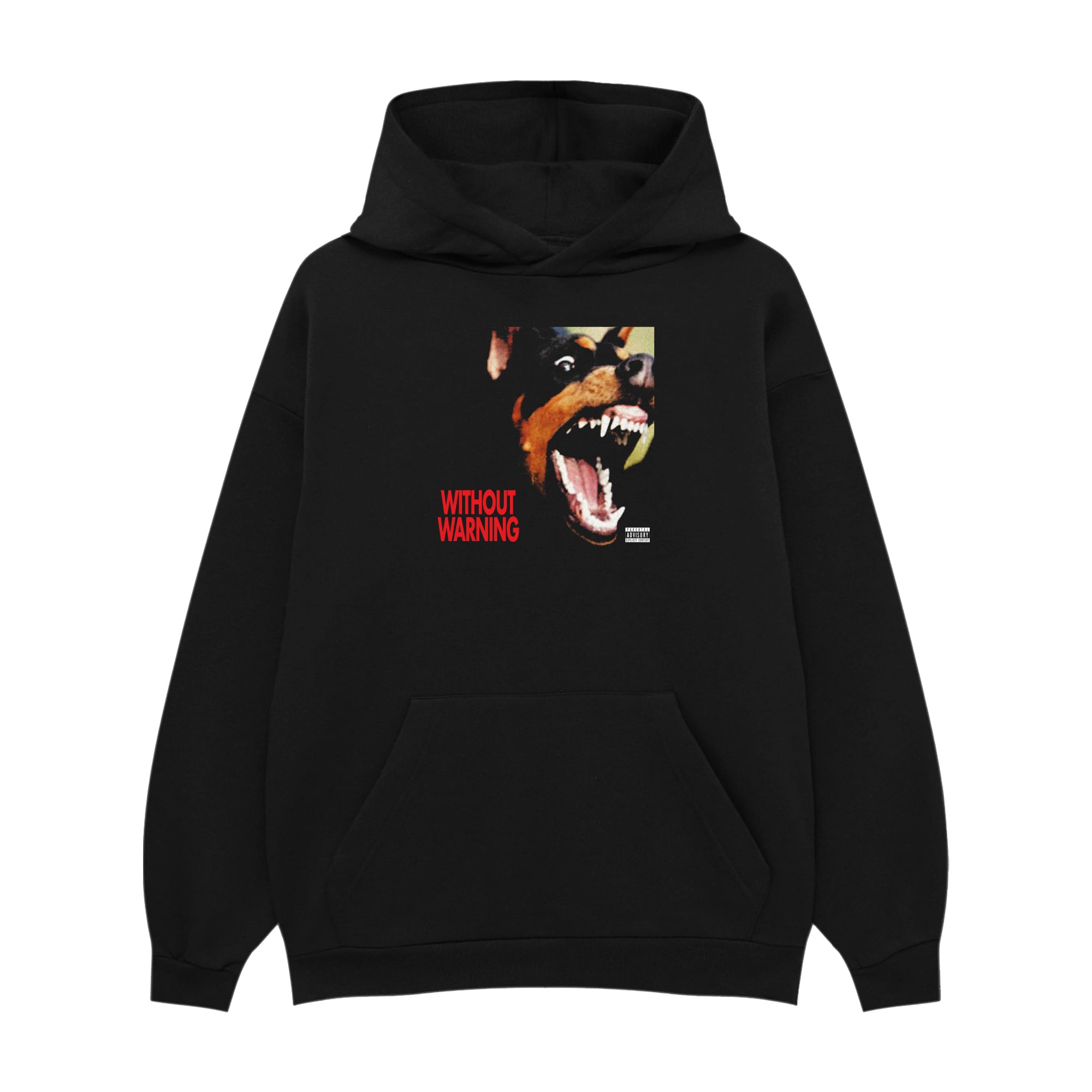 WITHOUT WARNING OVERSIZE HOODIE