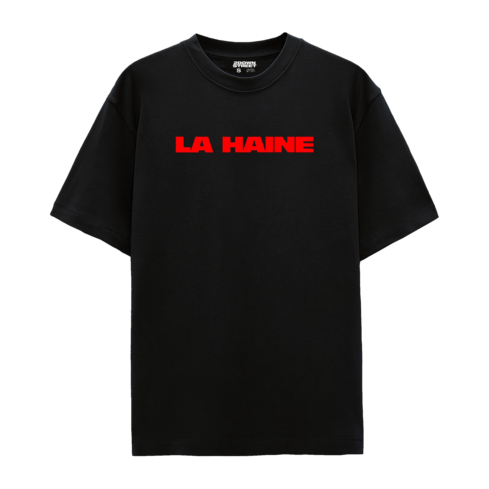 LA HAINE LOGO OVERSIZE T-SHIRT